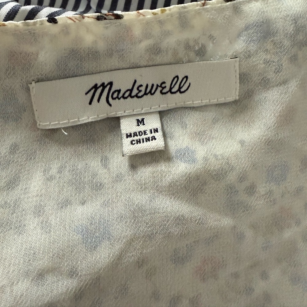 Madewell Silk Button Up Blouse - Picture 3 of 11